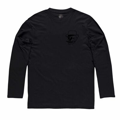 RK LOGO Blk sur Blk LS Tee Édition Limitée