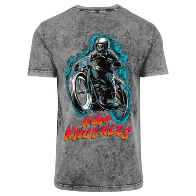 SPIRIT RIDER T-shirt délavé à l'acide