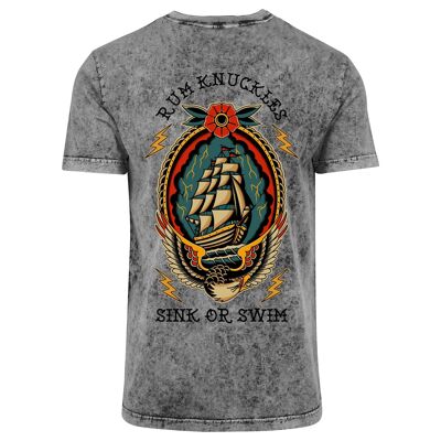 SINK or SWIM Acid Wash T-Shirt