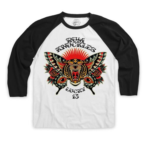 BUTTERFLY TIGER Raglan Tee