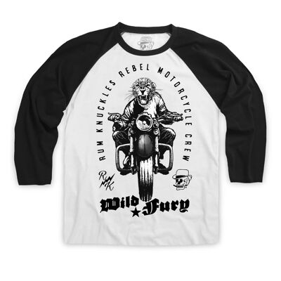 WILD FURY Raglan Tee