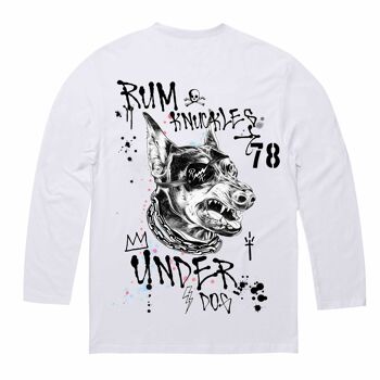 UNDER DOG T-shirt à manches longues 3