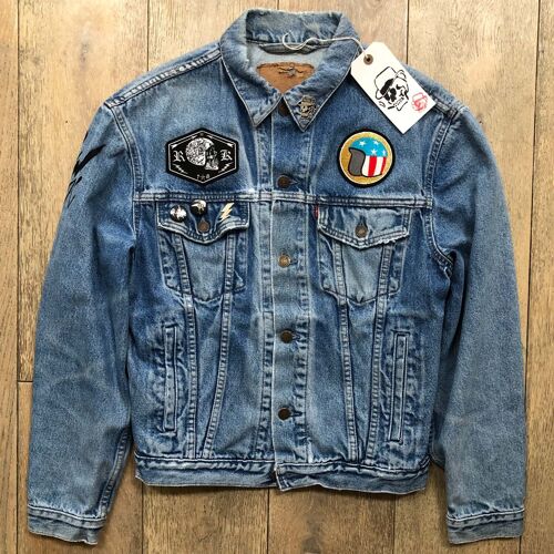 RK Vintage Denim Levis Beardy Man Jacket