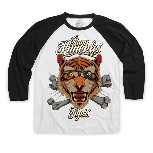 TIGER CROSSBONES Raglan Tee