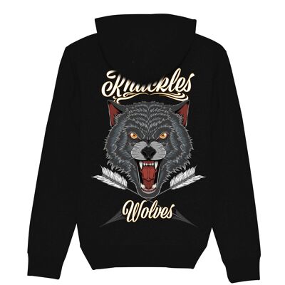 Sudadera con capucha LOBOS FLECHAS