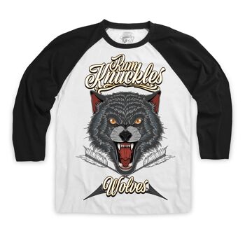 T-shirt raglan LOUPS FLÈCHES