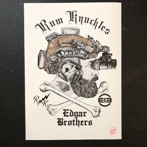 RK Art Print Edgar Bros