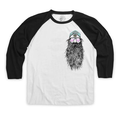 BEARDY MAN Raglan Tee