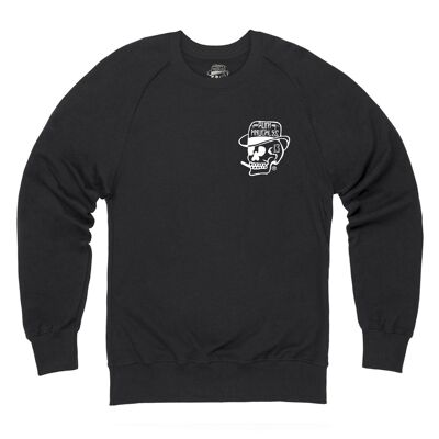 Sudadera con logo de calavera RK