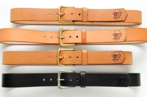 RK Limited Hand-Tooled Real Leather Belt