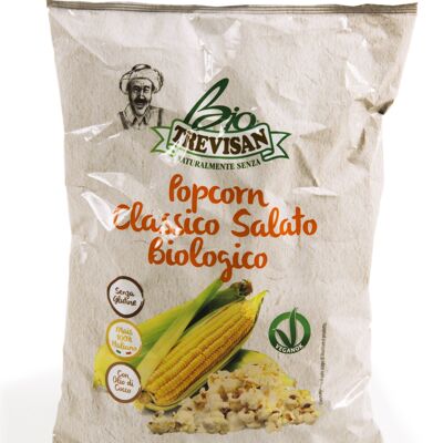 Organic classic salted popcorn s/g