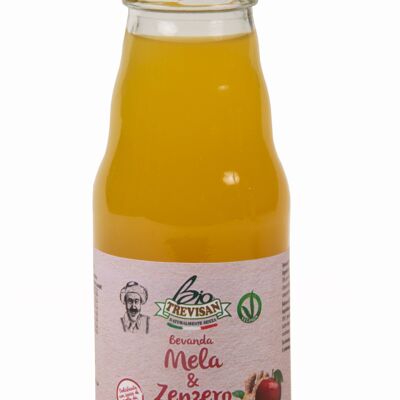 Organic ginger apple drink
