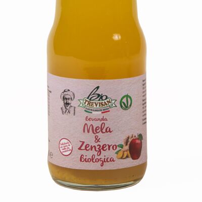 Organic ginger apple drink