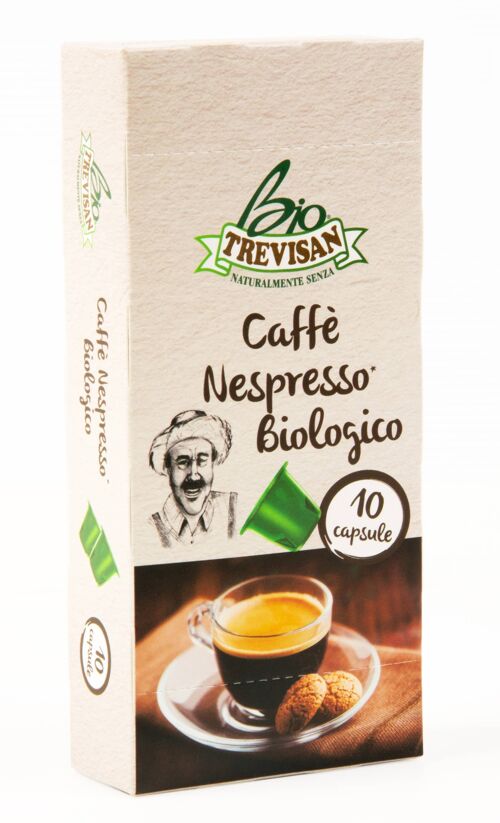 Caffè compatibile Nespresso 10 Cps s/g BIO
