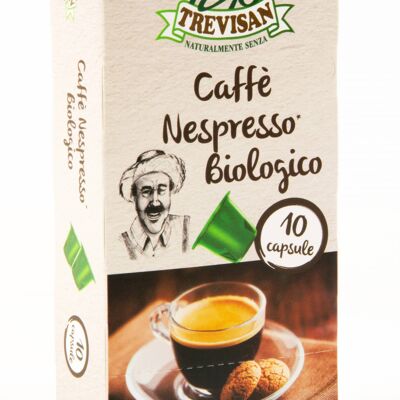 Coffee compatible Nespresso 10 Cps s / g BIO