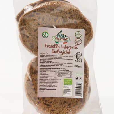 Organic wholemeal freselle