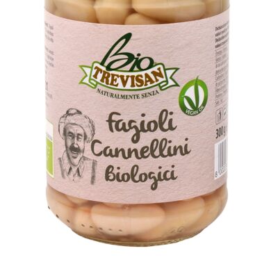 Cannellini-Bohnen in Bio-Gläsern gekocht