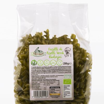 Fusilli 100% green peas s / g BIO