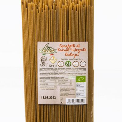 Organic whole Kamut spaghetti