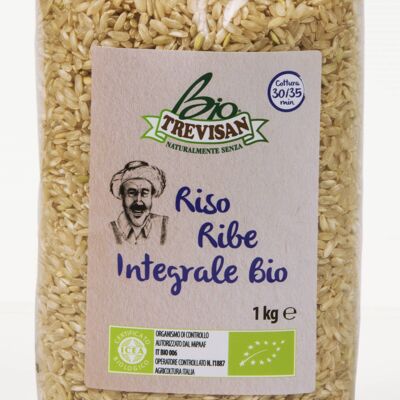 Organic whole ribe rice