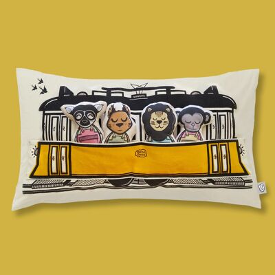 Coussin interactif - Vieux tramway