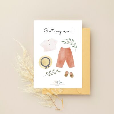 POSTAL "ES UN NIÑO" 4