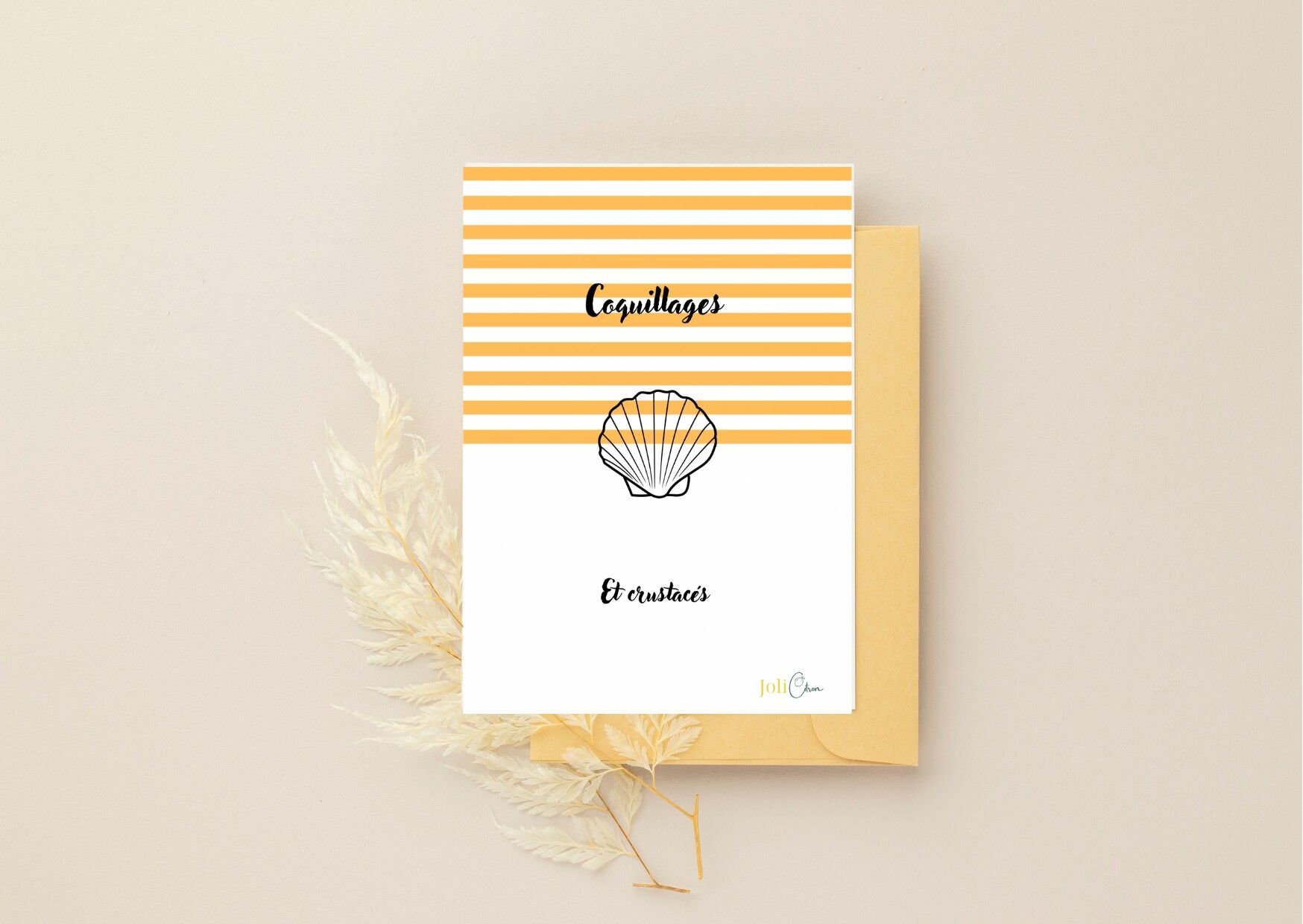 CARTOLINA "conchiglie e crostacei" 1