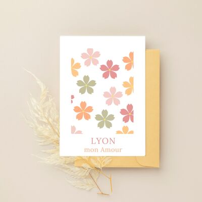 POSTAL "LYON MI AMOR" 1