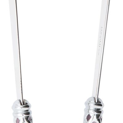 MEAT AND MULTIPURPOSE TONG ALADDIN CHROME LILAC RING