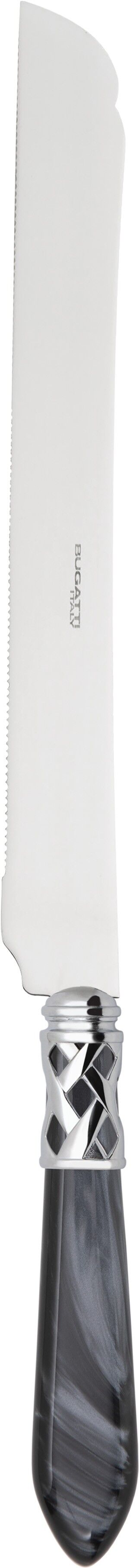 COLTELLO NUZIALE-PANETTONE ALADDIN GHIERA CROMATA NERO