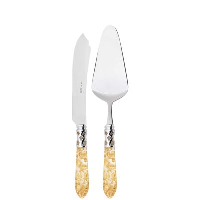 AST.LUX 2 PCS. SWEET ALADDIN CHROMED RING GOLD STRAWS