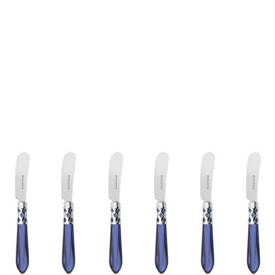 AS.LUX 6P.SMALL SPREADERS ALADDIN BLUE CHROME RING