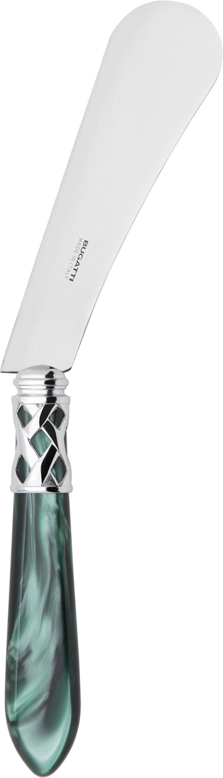 COLTELLO GORGONZOLA ALADDIN GHIERA CROMATA VERDE