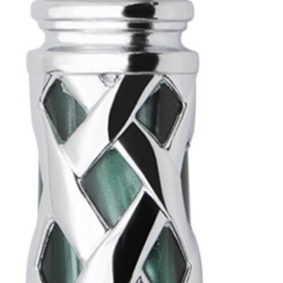 SPREADER ALADDIN GREEN CHROME RING