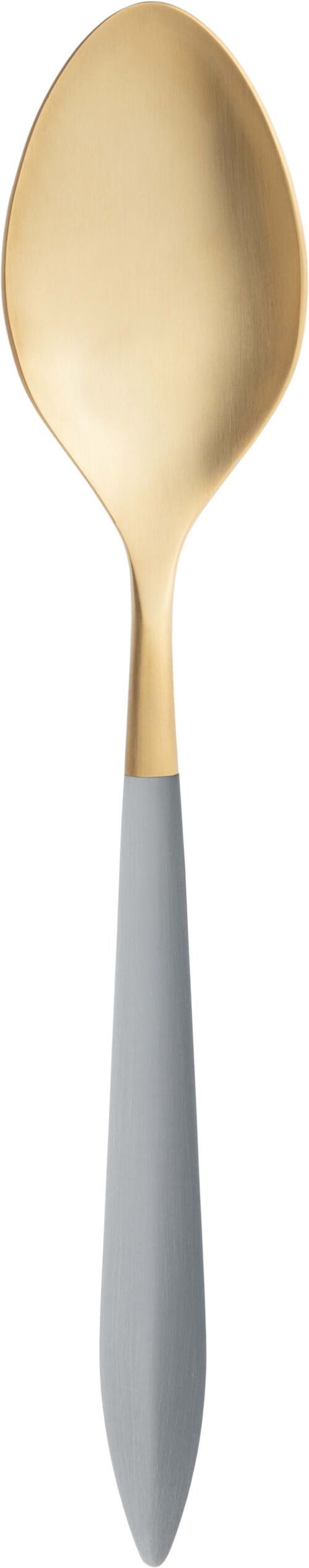 ARES PVD GOLD CUCCHIAIO SERVIRE GRIGIO