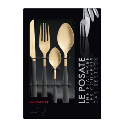 ARES PVD GOLD 24PZ FINESTRA NERO