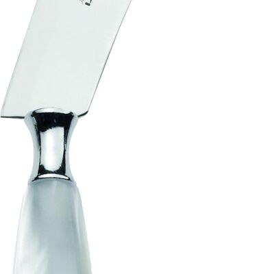 COLTELLO GORGONZOLA COUNTRY GHIERA CROMATA BIANCO