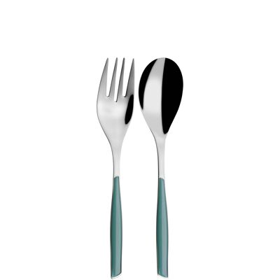 SET 2PCS SERVIR GLAMOUR VERDE CELADON