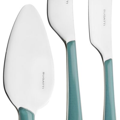 COFFRET 3 PCS GLAMOUR FROMAGE CÉLADON VERT