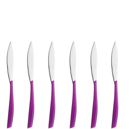 SET 6 COLTELLI BISTECCA GLAMOUR IRIS