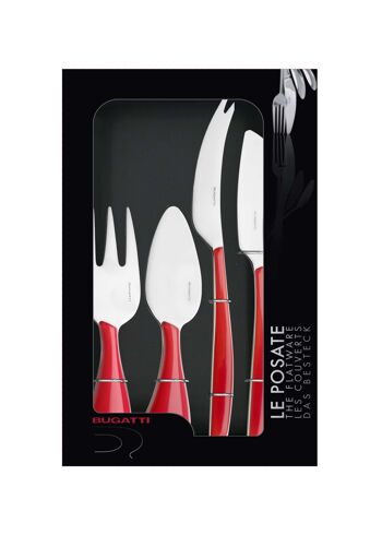 4 PCS ROUGE GLAMOUR FROMAGE SET 2