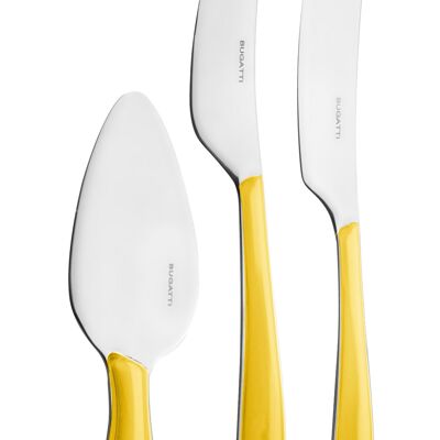 SET 3 PZ FORMAGGIO GLAMOUR GIALLO