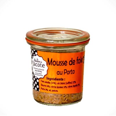 Foie mousse with port