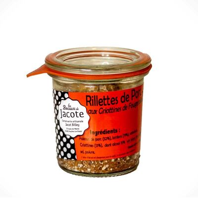 Pork rillettes with Griottines de Fougerolles