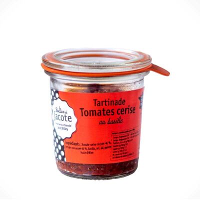 Tartinade Tomates Cerise Basilic