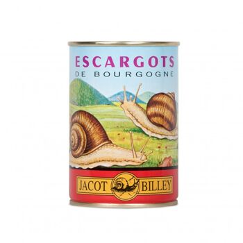 Nos Escargots de Bourgogne en conserve - Moyens - Boîte moyenne 1/2 3