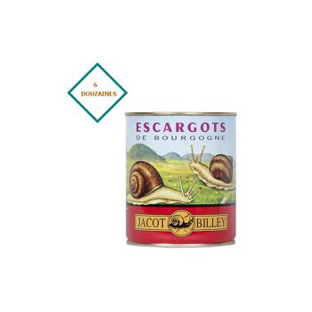 Nos Escargots de Bourgogne en conserve - Extra Gros - Grosse boîte 4/4 1