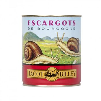 Nos Escargots de Bourgogne en conserve - Extra Gros - Grosse boîte 4/4 2