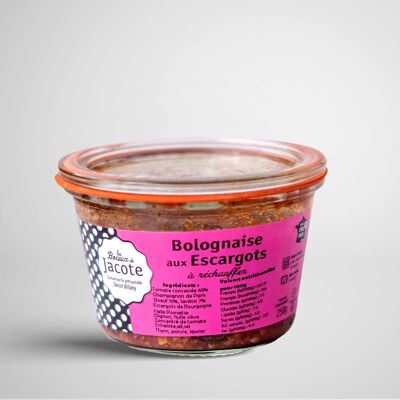 Bolognese-Sauce mit Schnecken