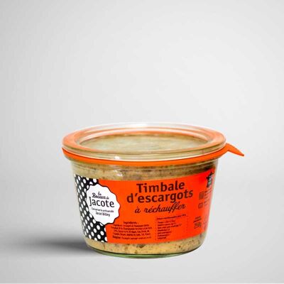 Snail timbale